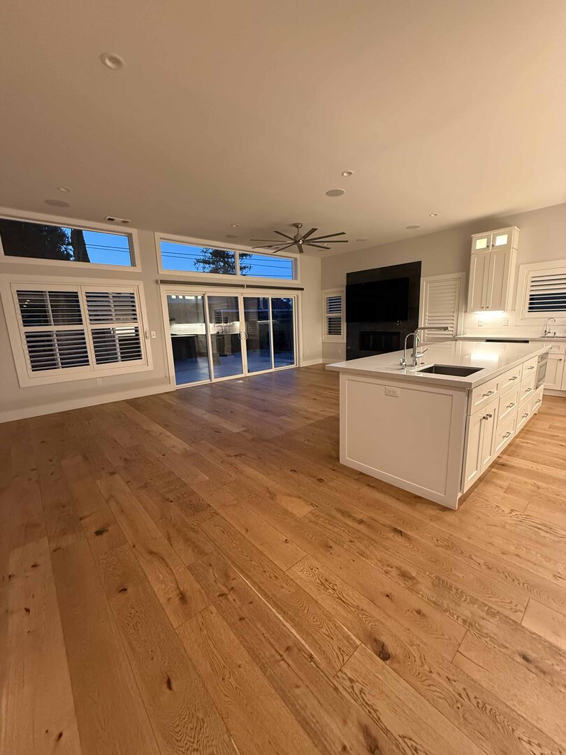 Full kitchen cleaning Silicon Valley — refrigerator exterior and counters